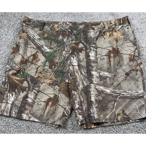 Real‎ Tree Camo Shorts Performance Ripstop Hunting Lightweight Mens 2XL